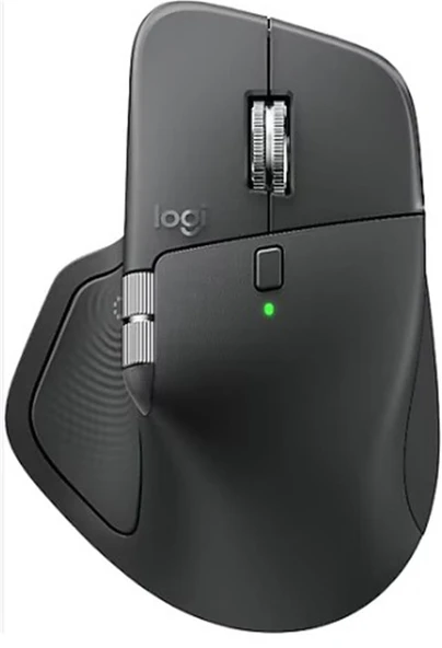 Logitech 910-007562 MX Master 4 Siyah Şarjlı Sessiz Kablosuz Mouse ürün görseli 1