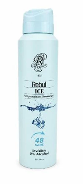 Rebul İce 150ml Bay Deodorant ürün görseli 1
