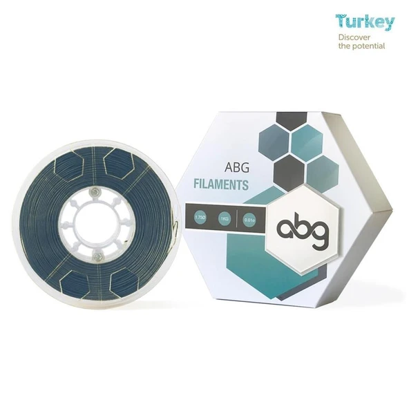 ABG PLA Antrasit Filament 1.75mm 1kg ürün görseli 1