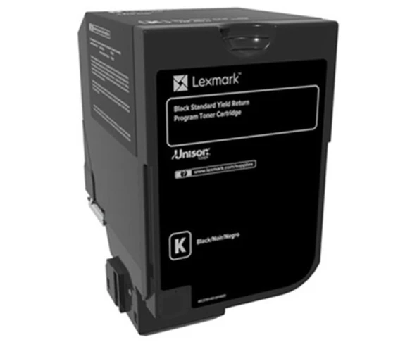 Lexmark 74C5SK0 7.000 Sayfa Black Siyah Toner CS720-725 CX725 ürün görseli 1