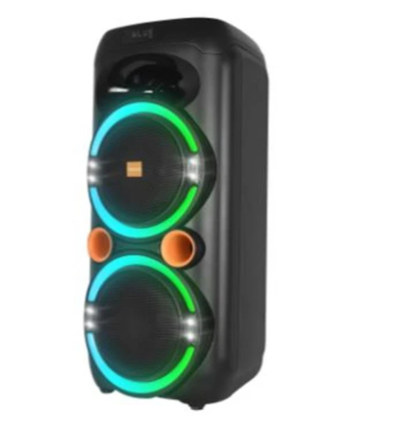Mikado MD-79KP 30W Işıklı Siyah 1 UHF UV Mikrofonlu USB-BT-TF-TWS-AUX Type-C Şarjlı Hoparlör ürün görseli 1