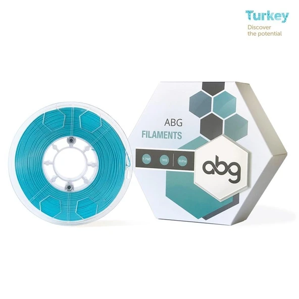 ABG PLA Turkuaz Filament 1.75mm 1kg ürün görseli 1