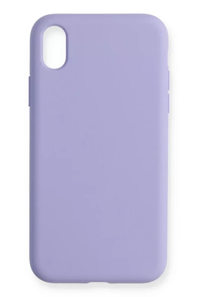 Newface Apple iPhone XR Kılıf Nano içi Kadife Silikon - Lila ürün görseli 1