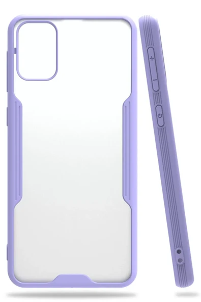 Newface Samsung Galaxy M31 Kılıf Platin Silikon - Lila ürün görseli 1