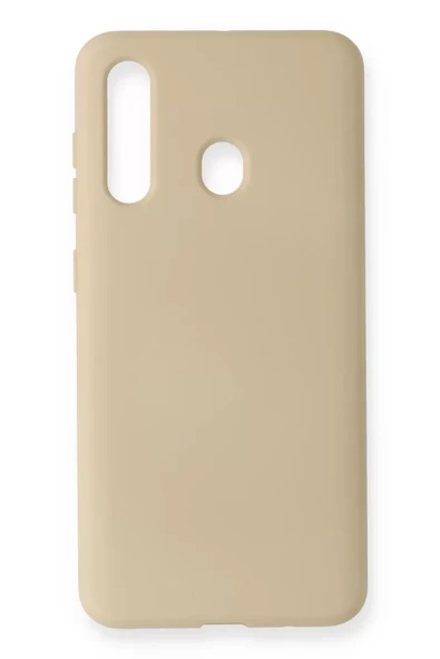 Newface Samsung Galaxy M40 Kılıf Nano içi Kadife Silikon - Kemik ürün görseli 1