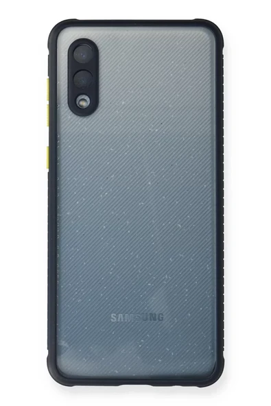 Newface Samsung Galaxy A02 Kılıf Miami Şeffaf Silikon - Lacivert ürün görseli 1