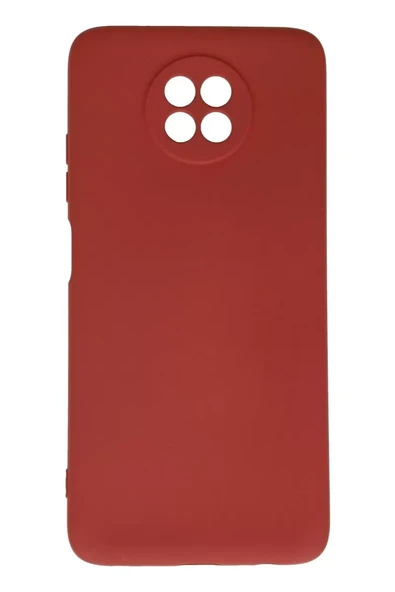 Newface Xiaomi Redmi Note 9 5G Kılıf Nano içi Kadife Silikon - Kiremit ürün görseli 1