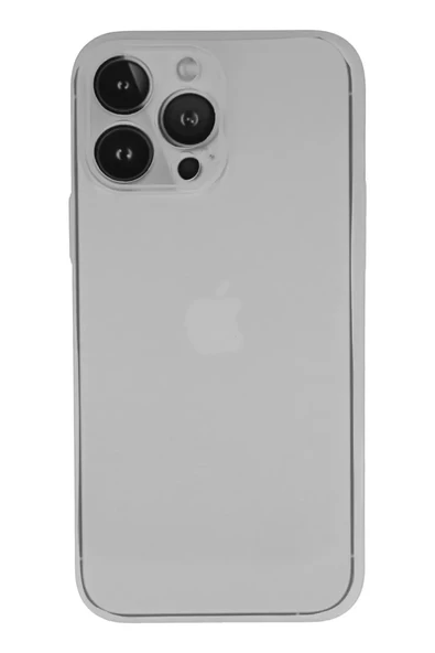 Newface Apple iPhone 13 Pro Kılıf PP Ultra İnce Kapak - Beyaz ürün görseli 1