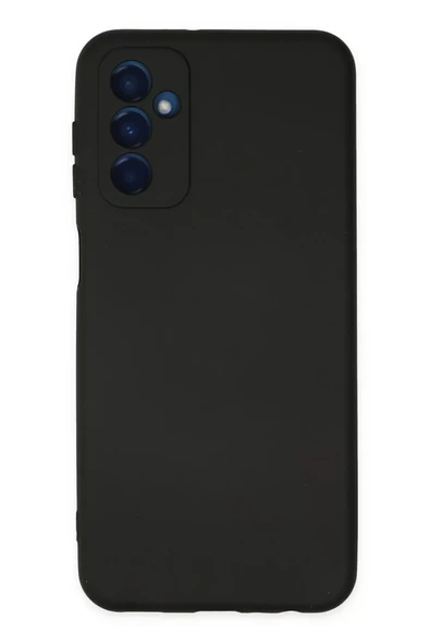 Newface Samsung Galaxy M23 Kılıf Nano içi Kadife Silikon - Siyah ürün görseli 1