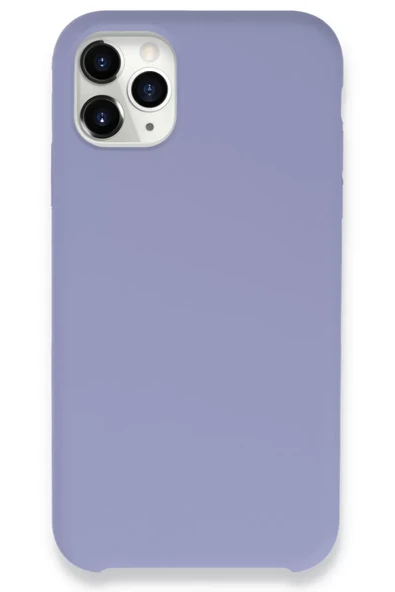 Newface Apple iPhone 11 Pro Max Kılıf Lansman Legant Silikon - Lila ürün görseli 1