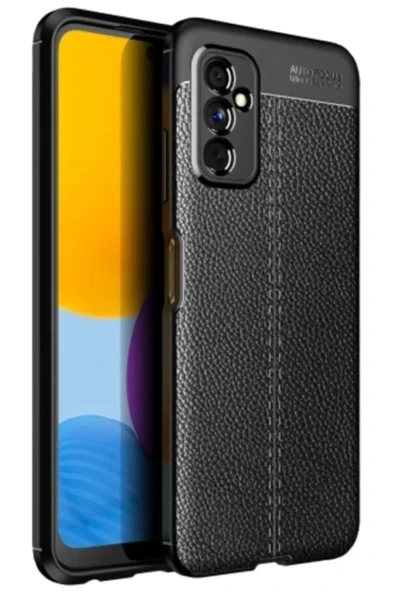 Newface Samsung Galaxy M52 5G Kılıf Auto Focus Kapak - Siyah ürün görseli 1