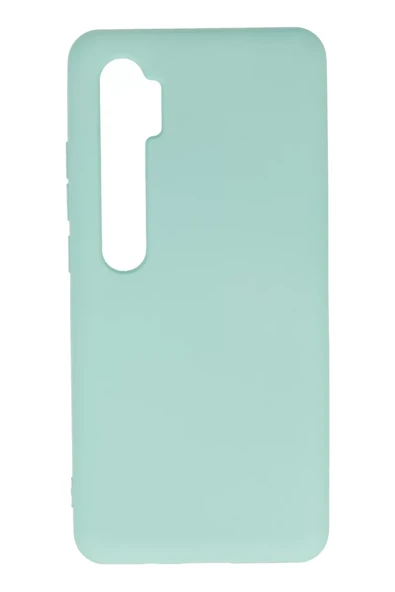 Newface Xiaomi Mi Note 10 Lite Kılıf Nano içi Kadife Silikon - Turkuaz ürün görseli 1