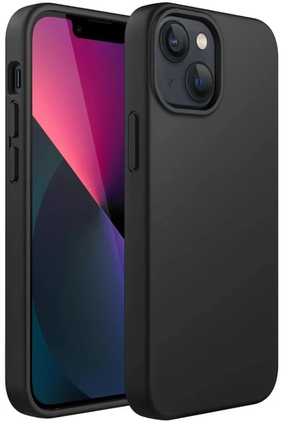 Newface Apple iPhone 14 Plus Kılıf First Silikon - Siyah ürün görseli 1