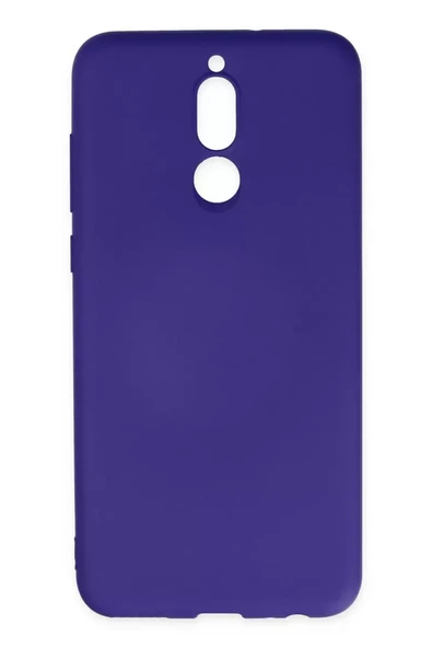 Newface Huawei Mate 10 Lite Kılıf Nano içi Kadife Silikon - Mor ürün görseli 1
