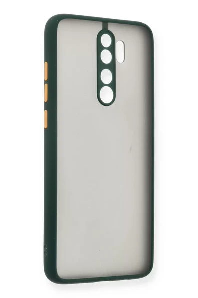 Newface Xiaomi Redmi Note 8 Pro Kılıf Montreal Silikon Kapak - Yeşil ürün görseli 1