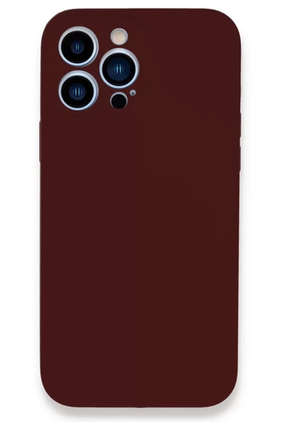 Newface Apple iPhone 13 Pro Kılıf Lansman Legant Silikon - Bordo ürün görseli 1