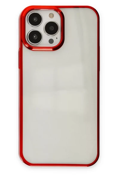 Newface Apple iPhone 14 Pro Max Kılıf Element Silikon - Kırmızı ürün görseli 1