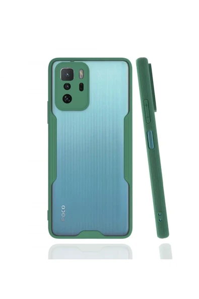Newface Xiaomi Poco X3 GT Kılıf Platin Silikon - Yeşil ürün görseli 1