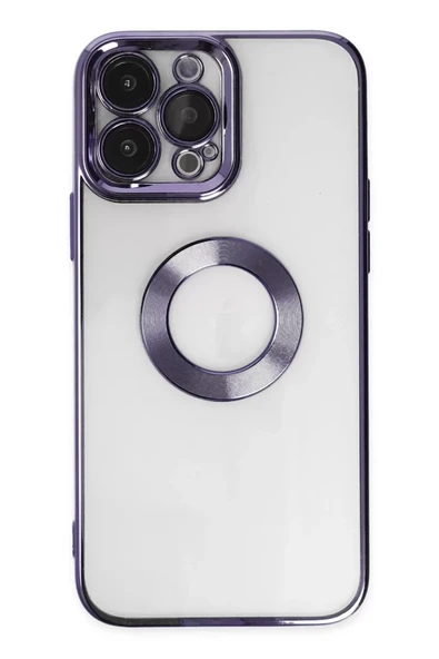 Newface Apple iPhone 14 Pro Kılıf Slot Silikon - Mor ürün görseli 1