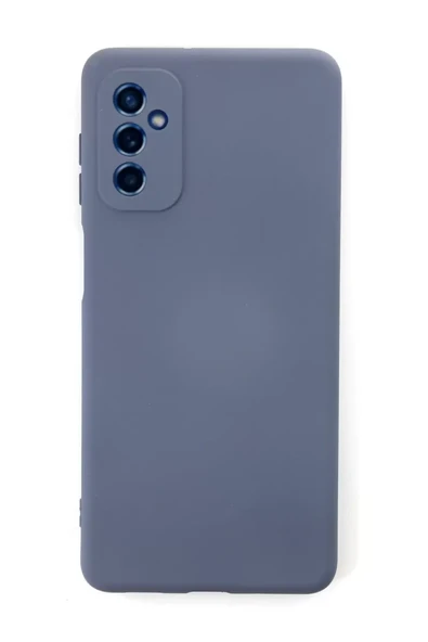 Newface Samsung Galaxy M52 5G Kılıf Nano içi Kadife Silikon - Gri ürün görseli 1
