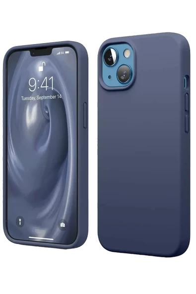 Newface Apple iPhone 14 Kılıf First Silikon - Lacivert ürün görseli 1