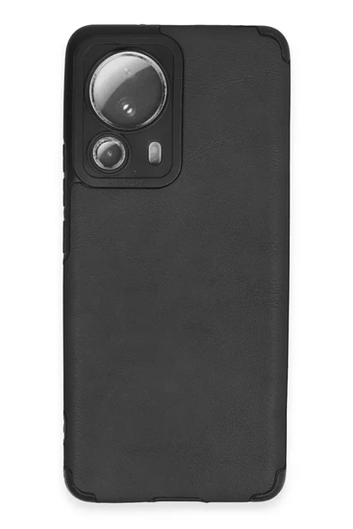 Newface Xiaomi Mi 13 Lite Kılıf Loop Deri Silikon - Siyah ürün görseli 1
