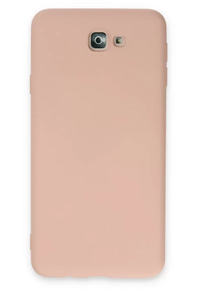 Newface Samsung Galaxy J7 Prime Kılıf Nano içi Kadife Silikon - Pudra ürün görseli 1