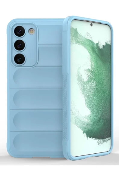 Newface Samsung Galaxy S23 Plus Kılıf Optimum Silikon - Sky Blue ürün görseli 1