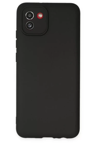 Newface Samsung Galaxy A03 Kılıf First Silikon - Siyah ürün görseli 1