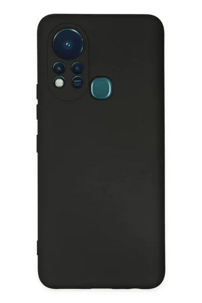 Newface İnfinix Hot 11s Kılıf Nano içi Kadife Silikon - Siyah ürün görseli 1