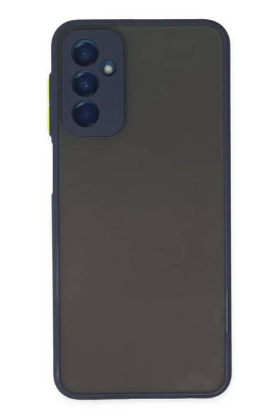 Newface Samsung Galaxy M13 Kılıf Montreal Silikon Kapak - Lacivert ürün görseli 1