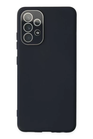 Newface Samsung Galaxy A53 5G Kılıf Lansman Glass Kapak - Lacivert ürün görseli 1