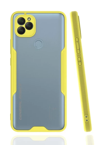 Newface General Mobile GM 22 Kılıf Platin Silikon - Sarı ürün görseli 1