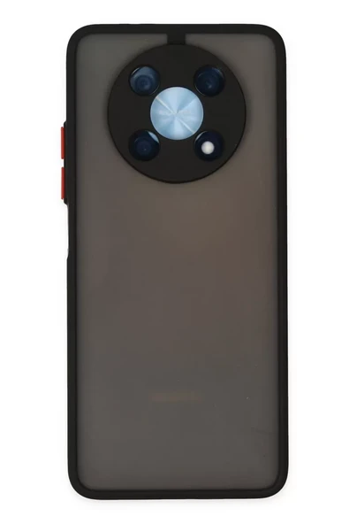 Newface Huawei Nova Y90 Kılıf Montreal Silikon Kapak - Siyah ürün görseli 1