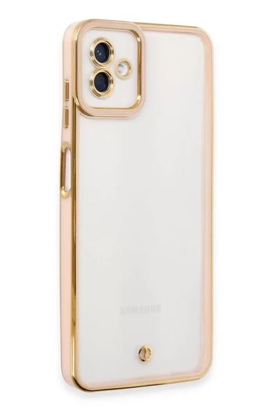 Newface Samsung Galaxy A04 Kılıf Liva Lens Silikon - Rose ürün görseli 1