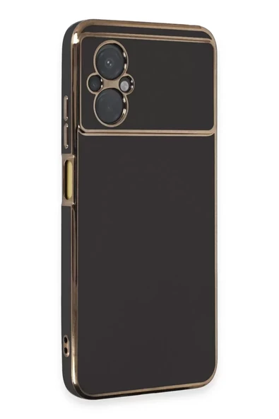 Newface Xiaomi Poco M5 Kılıf Volet Silikon - Siyah ürün görseli 1