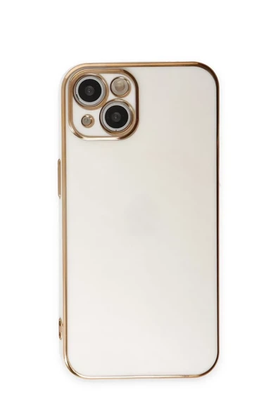 Newface Apple iPhone 15 Kılıf Volet Silikon - Beyaz ürün görseli 1