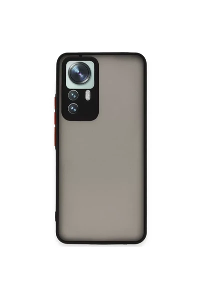 Newface Xiaomi Mi 12T Pro Kılıf Montreal Silikon Kapak - Siyah ürün görseli 1
