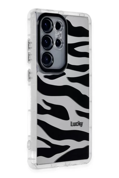 Newface Samsung Galaxy S24 Ultra Kılıf Reflexion Desenli Kapak - Desen 9 ürün görseli 1