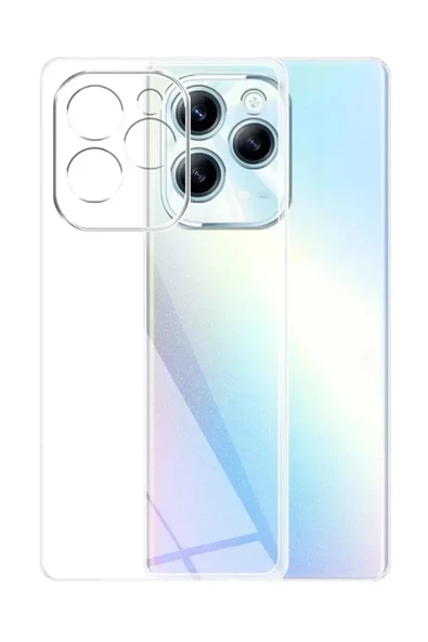 Newface İnfinix Hot 40i Kılıf Lüx Şeffaf Silikon ürün görseli 1