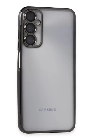 Newface Samsung Galaxy A05S Kılıf Razer Lensli Silikon - Siyah ürün görseli 1