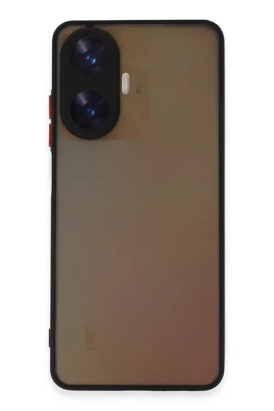 Newface Realme C55 Kılıf Montreal Silikon Kapak - Siyah ürün görseli 1