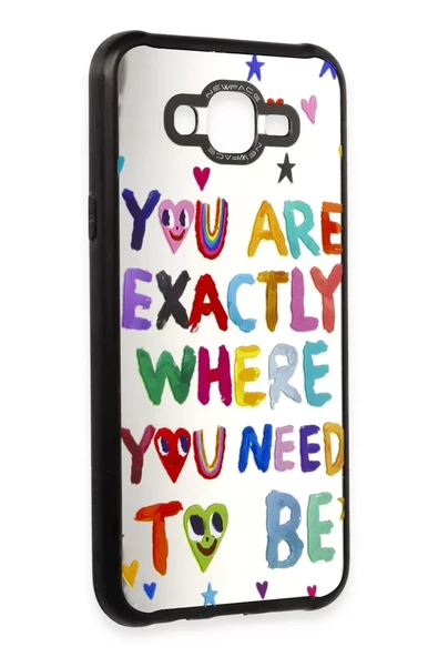 Newface Samsung Galaxy J7 Kılıf Mirror Desenli Kapak - Mirror - 10 ürün görseli 1