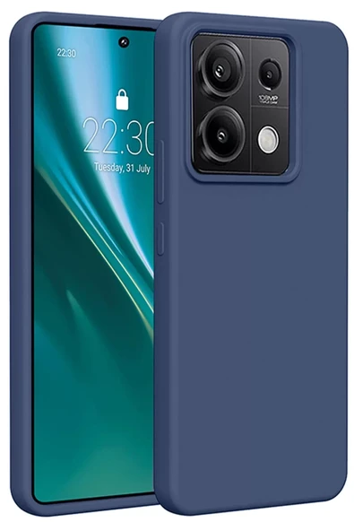 Newface Xiaomi Redmi Note 13 Pro 5G Kılıf First Silikon - Lacivert ürün görseli 1
