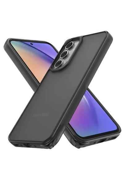 Newface Samsung Galaxy A14 4G Kılıf Elegant Kapak - Siyah ürün görseli 1