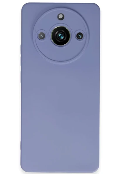 Newface Realme 11 Pro Kılıf Nano içi Kadife Silikon - Lila ürün görseli 1