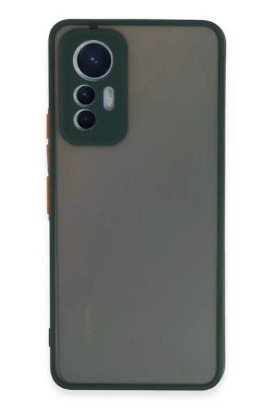 Newface Xiaomi Mi 12 Lite Kılıf Montreal Silikon Kapak - Yeşil ürün görseli 1