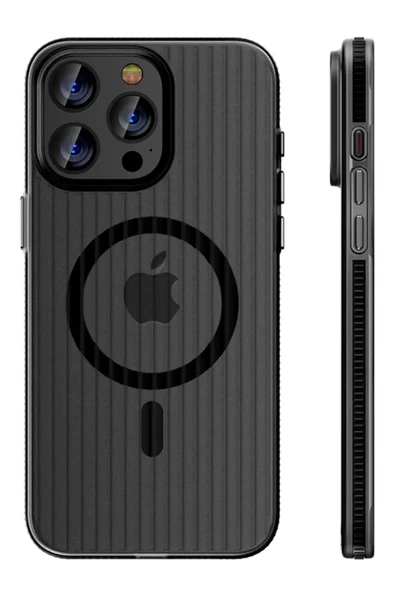 Joko Apple iPhone 16 Pro Line Magsafe Kapak - Siyah ürün görseli 1