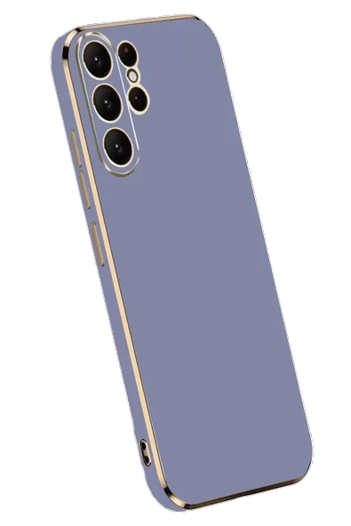 Newface Samsung Galaxy S24 Ultra Kılıf Volet Silikon - Mavi ürün görseli 1
