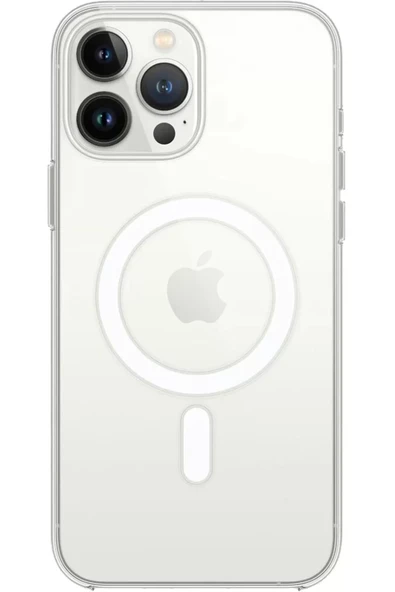 Newface Apple iPhone 16 Pro Kılıf Pc Real Magsafe Kapak - Şeffaf ürün görseli 1